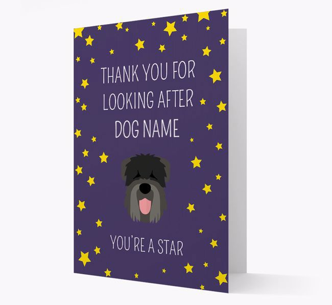 Personalized 'You're A Star' Thank You Card